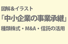 図解&イラスト
「中小企業の事業承継」
種類株式・M&A・信託の活用